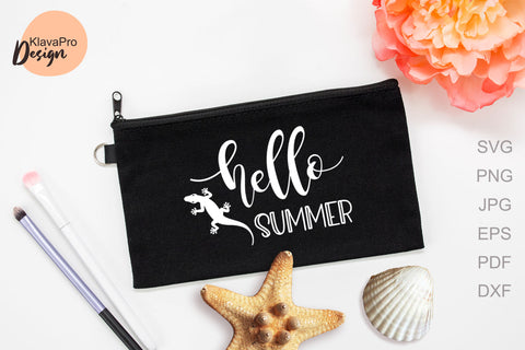 Hello Summer-SVG design for home decor, clothing and accessories SVG Klava P 