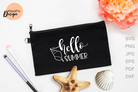 Hello Summer-SVG design for home decor, clothing and accessories SVG Klava P 
