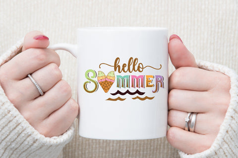 Hello Summer SVG Design SVG designartist 