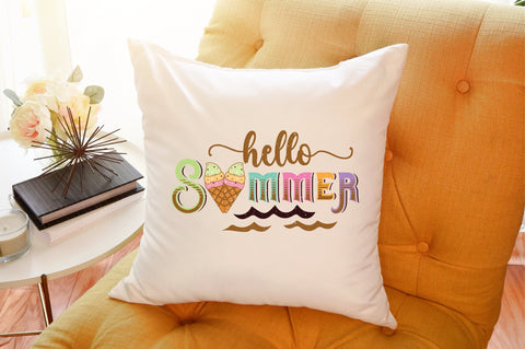 Hello Summer SVG Design SVG designartist 