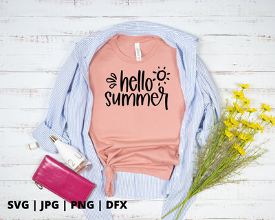 Hello Summer SVG Good Morning Chaos 
