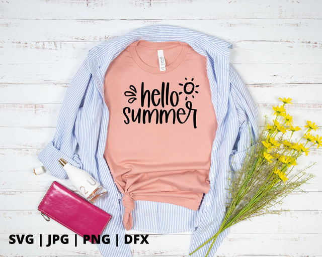 Hello Summer SVG Good Morning Chaos 