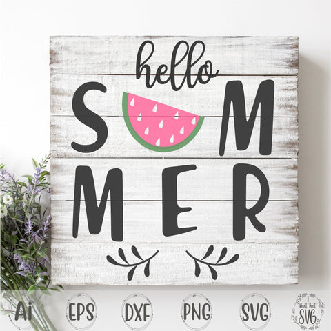 Hello Summer SVG I Want That SVG 