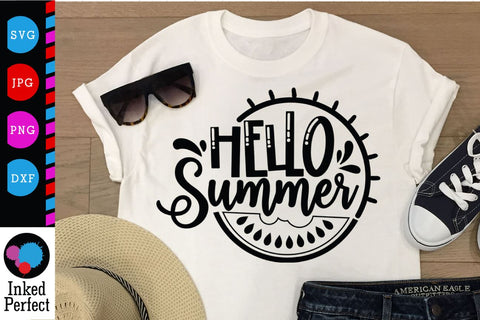 Hello Summer SVG Inked Perfect 