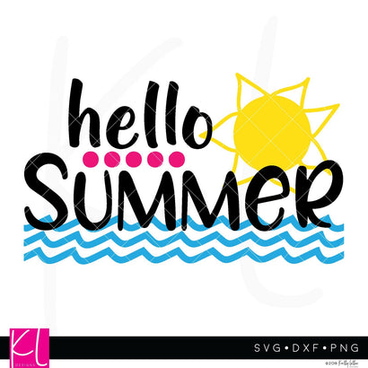 Hello Summer SVG Kelly Lollar Designs 