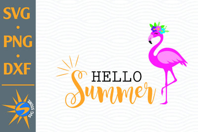Hello Summer SVG, PNG, DXF Digital Files Include SVG SVGStoreShop 
