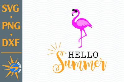 Hello Summer SVG, PNG, DXF Digital Files Include SVG SVGStoreShop 
