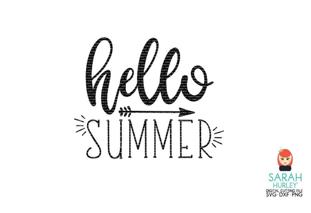 Hello Summer SVG Sarah Hurley 