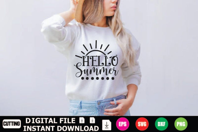 Hello Summer SVG Shahin alam 