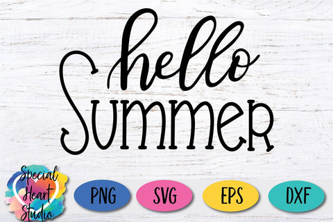 Hello Summer SVG Special Heart Studio 