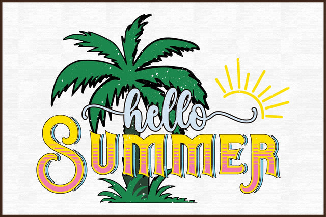 Hello Summer SVG SVG designartist 