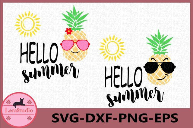 Hello Summer Svg SVG Lerastudio 