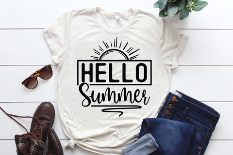 Hello summer svg3, Sunshine svg, Summer vibes svg, Summer t shirt svg, Vacation Svg, Ocean Svg Svg, Beach Svg, Beach t shirt svg, Summer mug svg, Beach time svg, Summer Cut Files, Hello summer svg, Lake time SVG Isabella Machell 