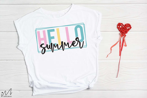 Hello summer svg6, Sunshine svg, Summer vibes svg, Summer t shirt svg, Vacation Svg, Ocean Svg Svg, Beach Svg, Beach t shirt svg, Summer mug svg, Beach time svg, Summer Cut Files, Hello summer svg, Lake time SVG Isabella Machell 