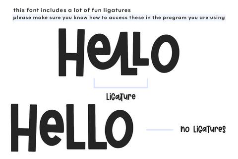Hello Sunday - A Quirky Handwritten Font Font KA Designs 