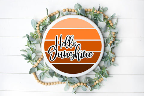 Hello Sunshine SVG | Summer SVG File SVG RedFoxDesignsUS 