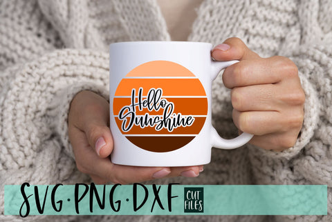 Hello Sunshine SVG | Summer SVG File SVG RedFoxDesignsUS 