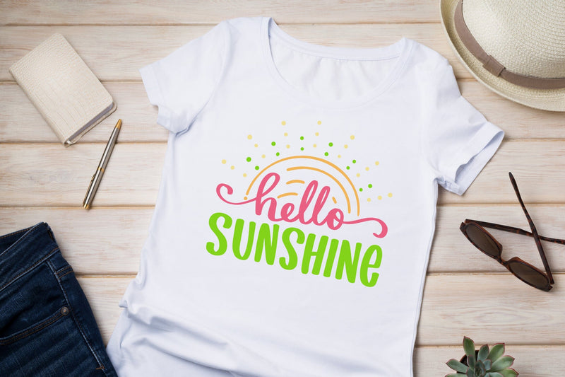 Hello Sunshine SVG SVG dapiyupi store 