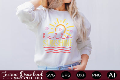 Hello Sunshine SVG SVG designmaster24 