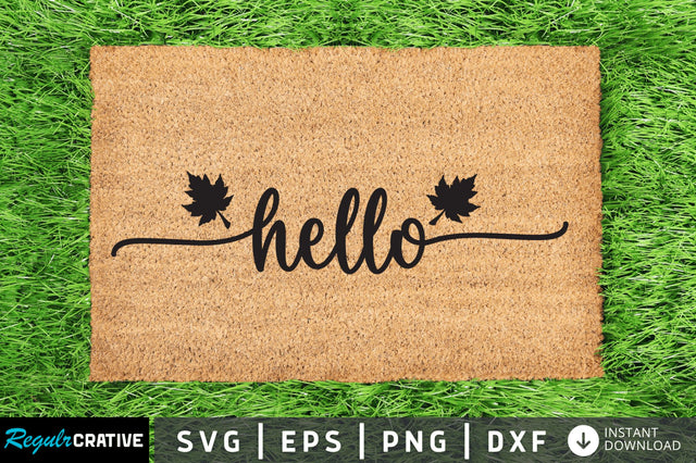 Hello SVG SVG Regulrcrative 