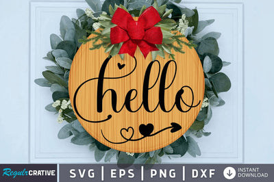 Hello SVG SVG Regulrcrative 