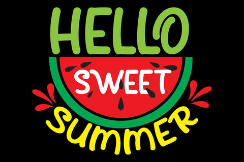 Hello Sweet Summer SVG Craftlabsvg24 