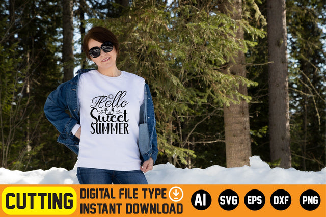 Hello Sweet Summer SVG CraftlabSvg29 