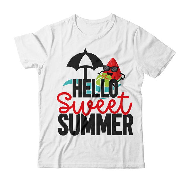 Hello Sweet Summer SVG Cut File SVG BlackCatsMedia 