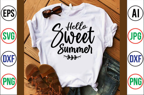 Hello Sweet Summer svg SVG orpitasn 