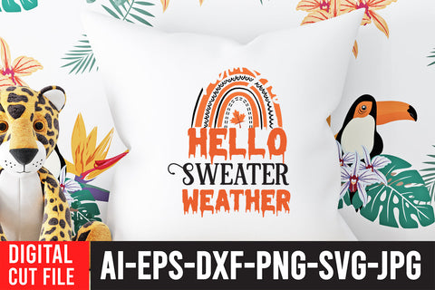 Hello Sweet Weather SVG Design SVG BlackCatsMedia 
