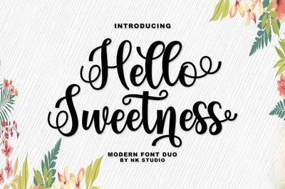 Hello Sweetness Font Nurul Kamal 