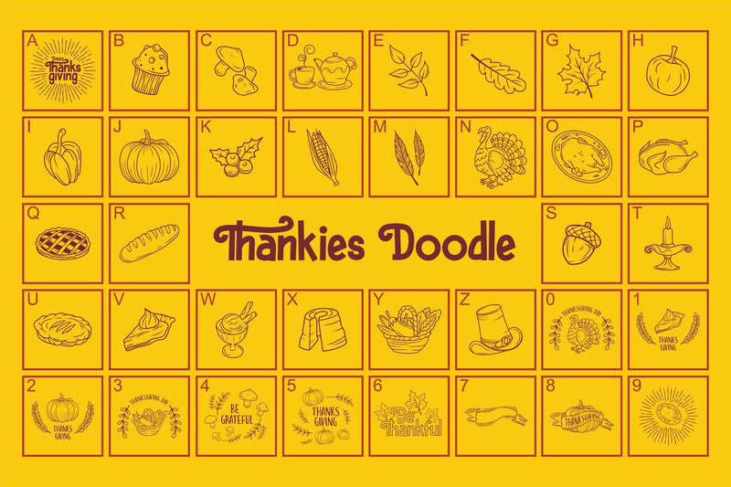 Hello Thankies - Warm Display Font - So Fontsy