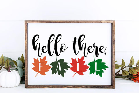 Hello There Fall SVG SVG So Fontsy Design Shop 