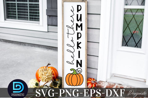 Hello there pumpkin, Hello there pumpkin SVG SVG DESIGNISTIC 