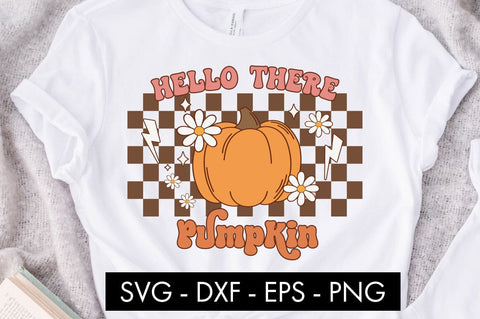 Hello There Pumpkin SVG Cut File PNG SVG Freeling Design House 