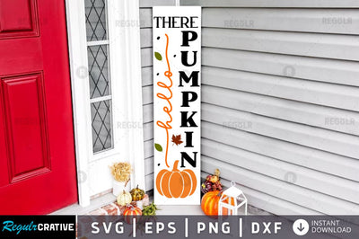 Hello there pumpkin SVG SVG Regulrcrative 