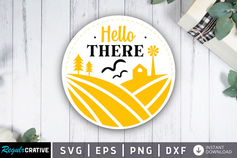Hello there SVG Design SVG Regulrcrative 