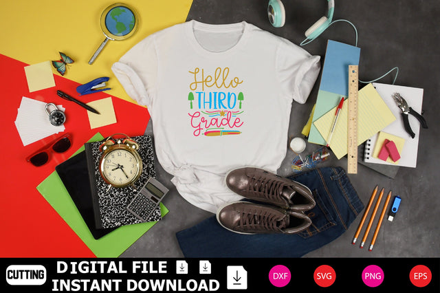 Hello Third Grade SVG Shahin alam 