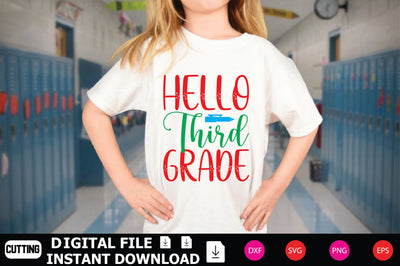 Hello Third Grade SVG Shahin alam 