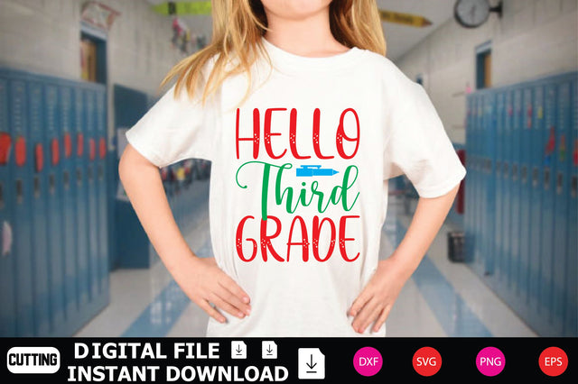 Hello Third Grade SVG Shahin alam 