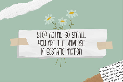 Hello Thirty Font Forberas 