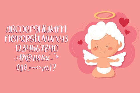 hello valentine Font goodigital_13 