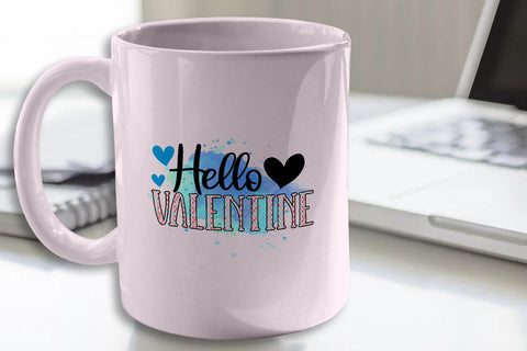 Hello Valentine Sublimation PNG Files Sublimation zafrans studio 