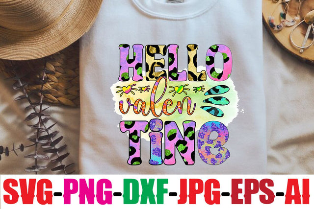 Hello valentine Sublimation Sublimation MStudio 