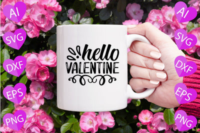 Hello Valentine SVG CraftlabSvg29 