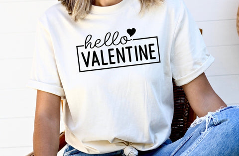 Hello Valentine SVG, Valentine Svg Designs, Valentine Gift Svg, Valentine SVGs For Shirts, Love Svg, Heart SVGs, Valentine,Valentines Vibes, SVG MD mominul islam 