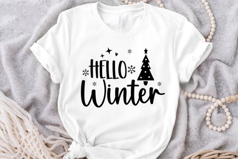 Hello winter, Christmas SVG SVG FiveStarCrafting 