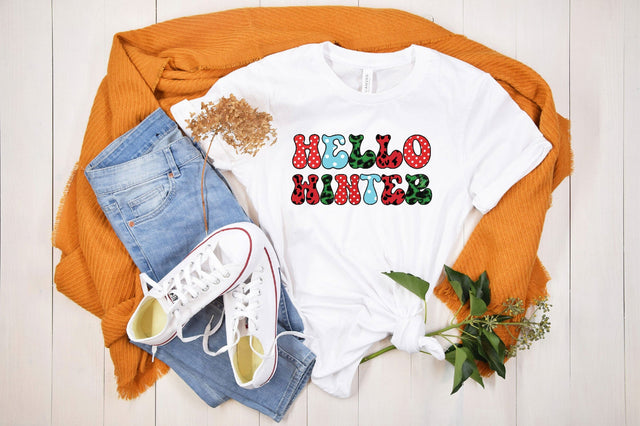 Hello winter sublimation Sublimation SVGista 