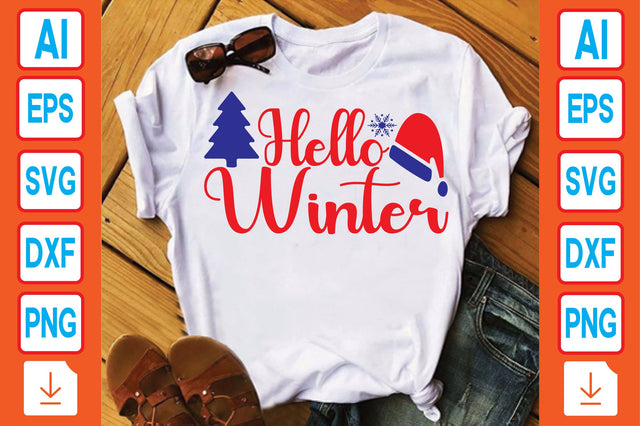 Hello Winter SVG Craftlabsvg24 