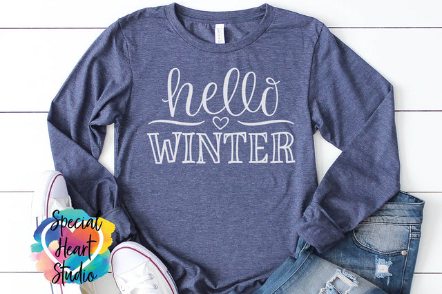 Hello Winter SVG Special Heart Studio 